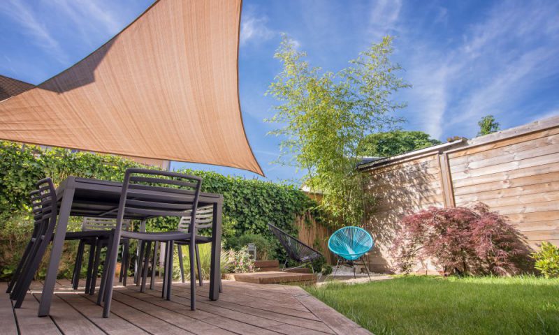 How To Hang a Shade Sail Over a Deck