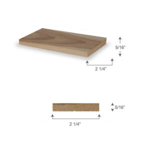 Fillet LF 5/16" x 2 1/4"