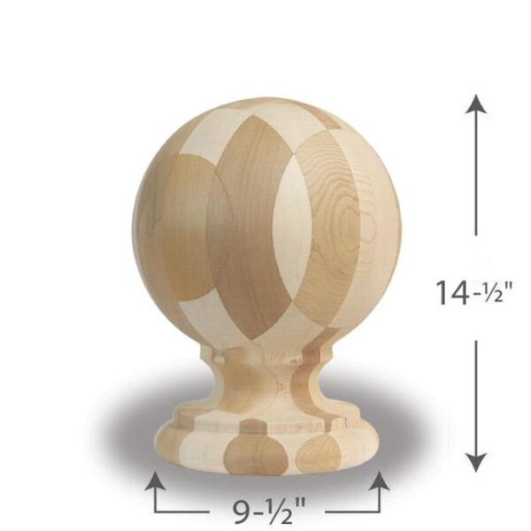 Traditional Finial 12 Inch