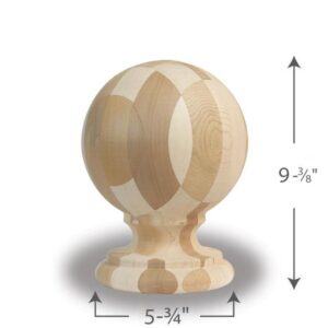 Traditional Finial 8 Inch