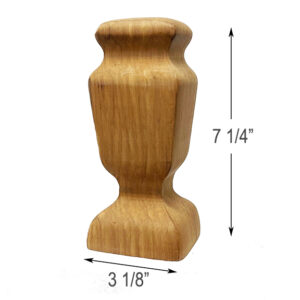 Carriage Light Finial 4"