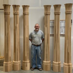 Custom 12x12 Porch Post