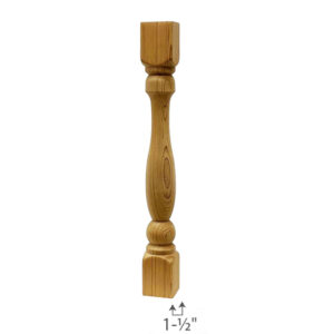 Porch Spindle — 2x2 12- 1 1/2